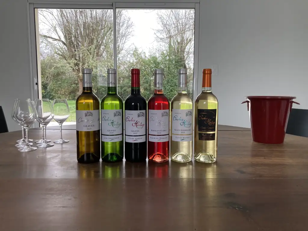 Dégustation des vins et visite gratuite de notre domaine au sud de Bordeaux
